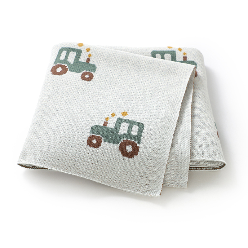 Baby Blankets Cotton Super Sof - Baby Nursery Trolley recension och pris