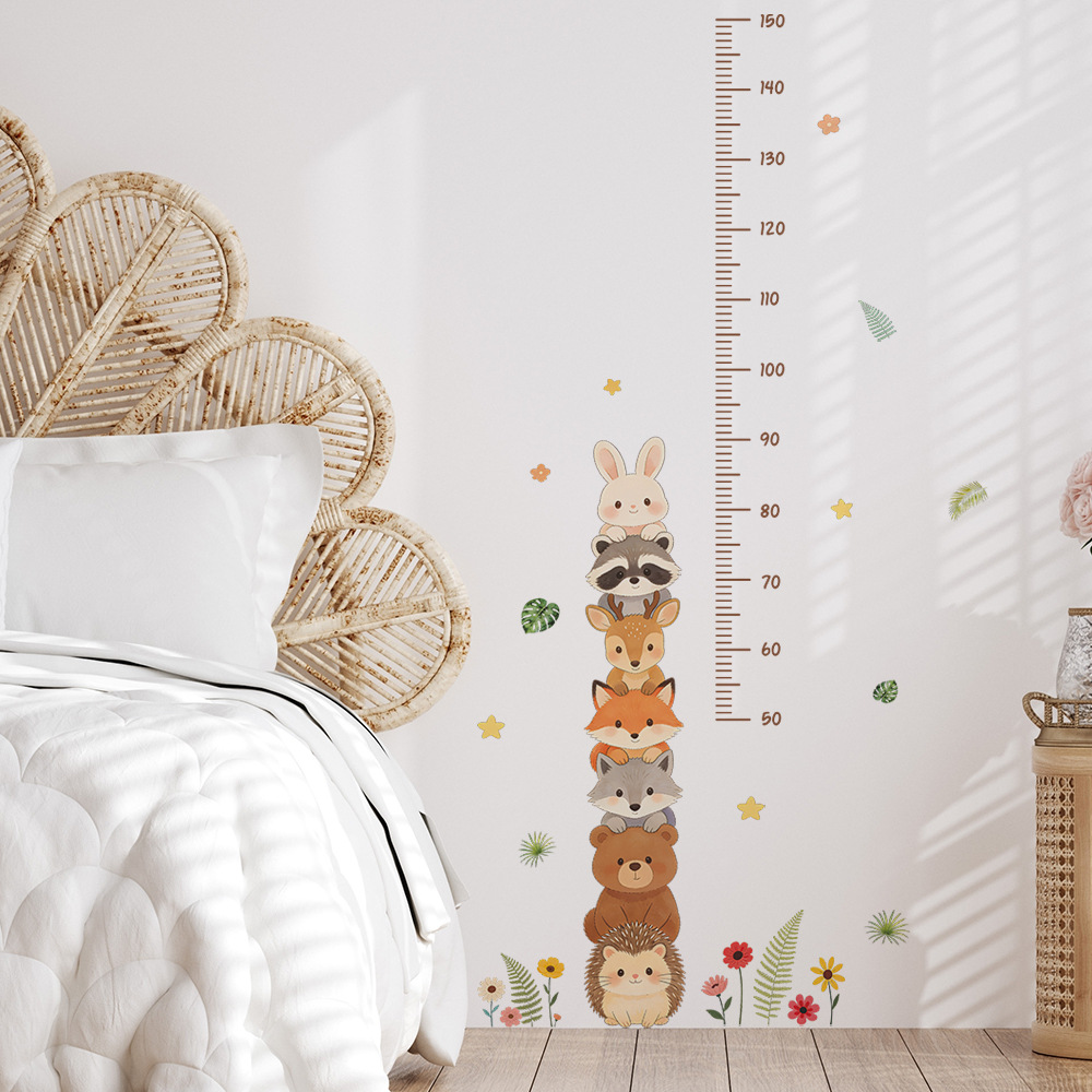 Cute Forest Animals Wall Stick - Baby Girl Nursery Quotes recension och pris