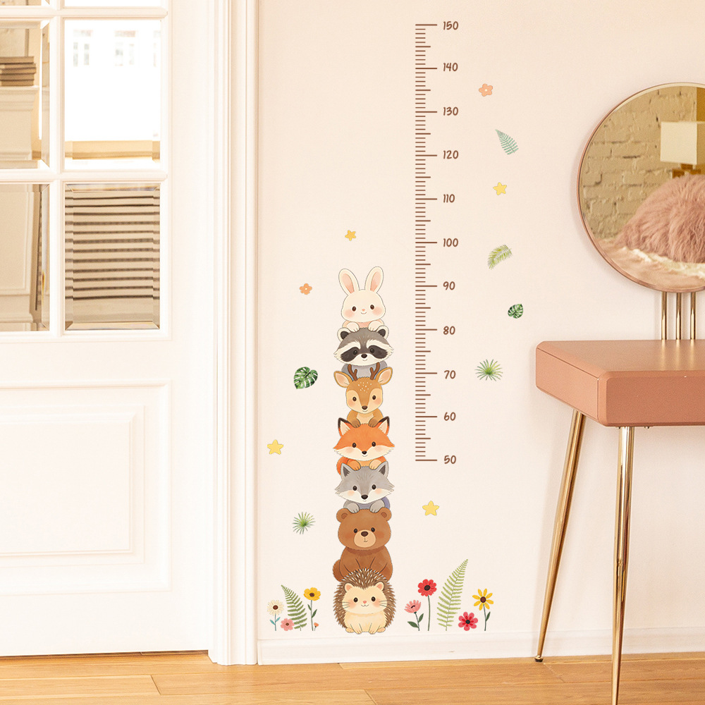 Cute Forest Animals Wall Stick - Baby Girl Nursery Quotes recension och pris