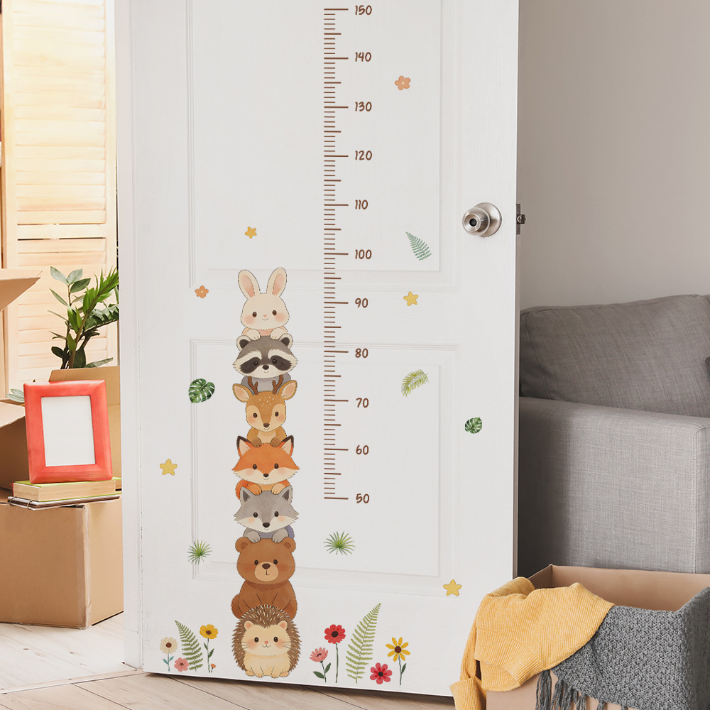 Cute Forest Animals Wall Stick - Baby Girl Nursery Quotes recension och pris