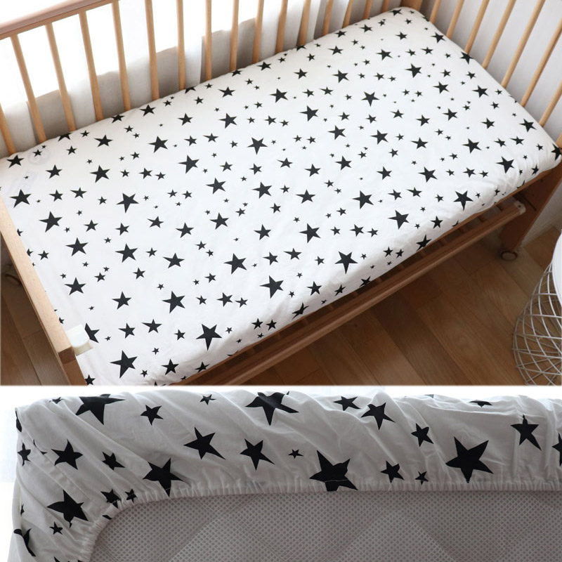 130x70cm 100% Cotton Baby Crib - Baby Nursery Boy recension och pris