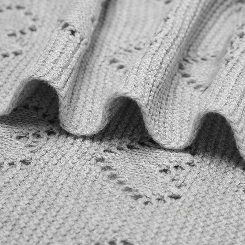 Baby Cotton Blankets Knitted N - Baby Nursery Boy recension och pris